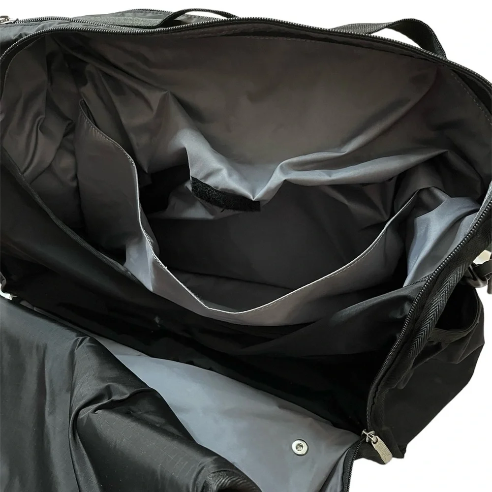 LeSportsac Black Rebecca Convertible Diaper Bag Backpack